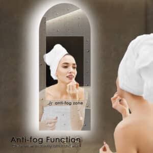 Badkamerspiegel Casablanca 45x100 anti-condens functie