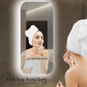 Badkamerspiegel Moderna 50×100 anti-condensfunctie