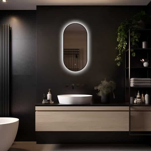 Badkamerspiegel Vienna 40x80, Productafbeelding