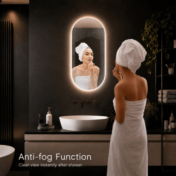 Badkamerspiegel fiona 40x80 anti fog