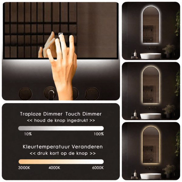 _Badkamerspiegel_Marrakech_dimbaar_kleurentemperatuur_instelbaar_3000k_4000k_6000_dimbaar_kleurentemperatuur_instelbaar_3000k_4000k_6000k