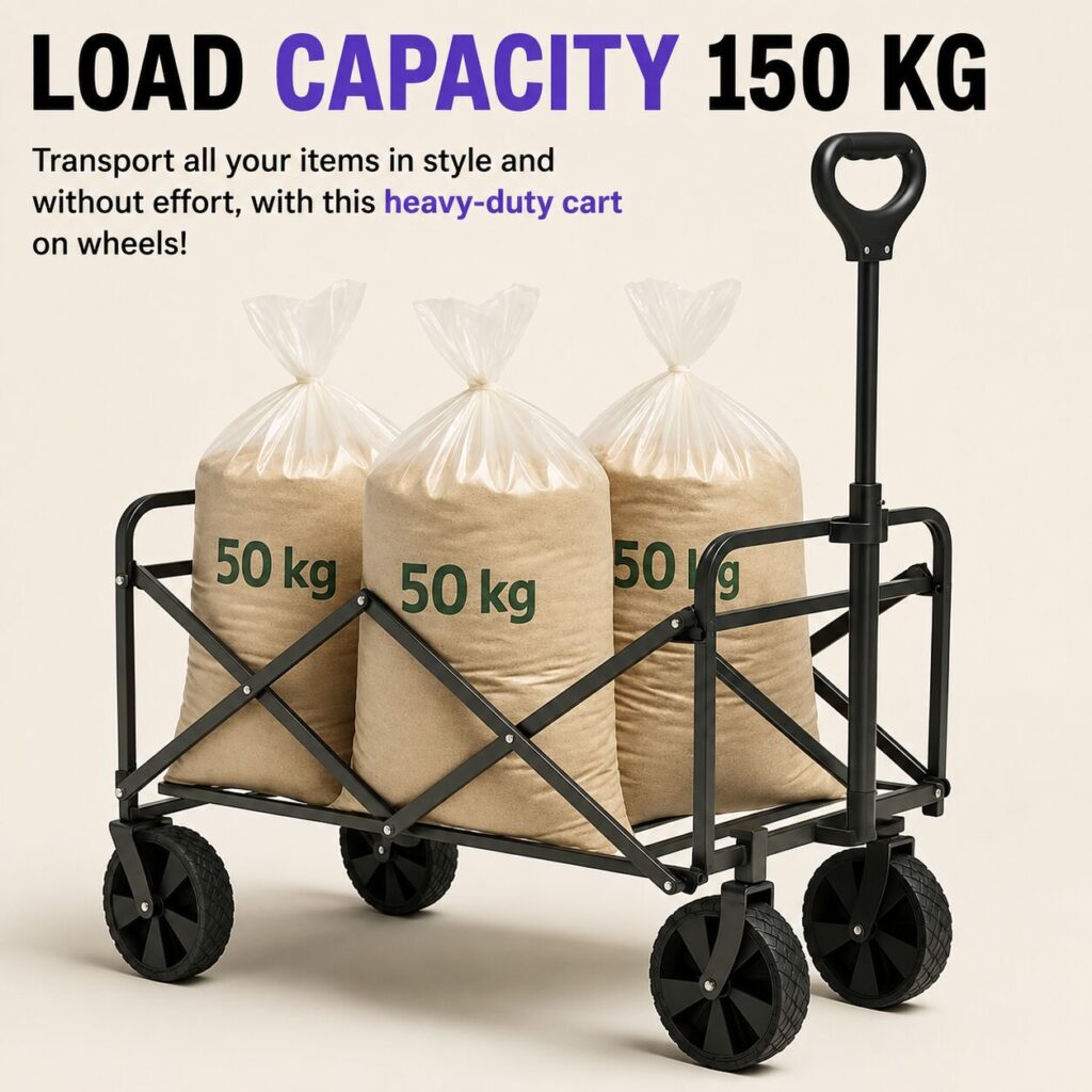 Bolderkar Venec - load capacity 150kg