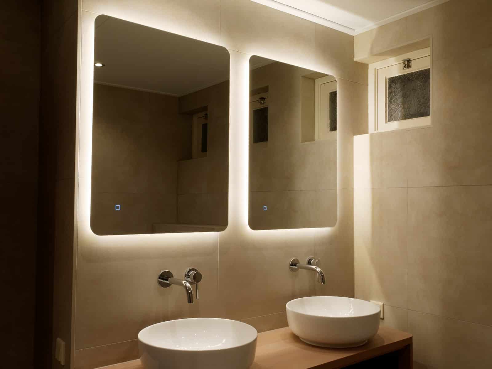 Badkamerspiegel Malaga sfeer klant (2)