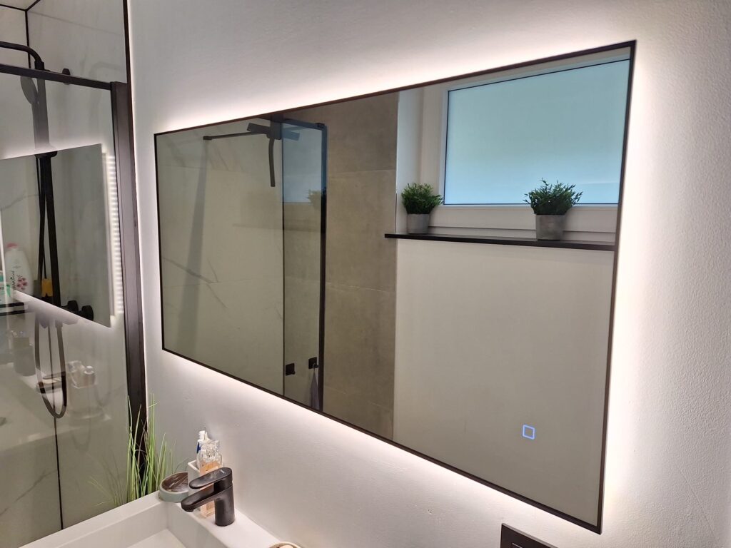 Badkamerspiegel Sorento 120x60 warm licht