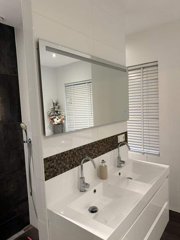 Badkamerspiegel ambi sfeer klant 2