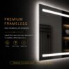 Badkamerspiegel Felix premium glaswerk