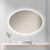 Badkamerspiegel Rondo 100x70cm witte badkamer