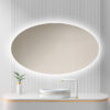 Badkamerspiegel Rondo 120x70cm witte badkamer