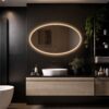 Badkamerspiegel Rondo 120×70 3000k