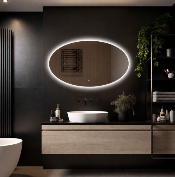 Badkamerspiegel Rondo 120×70 4100k
