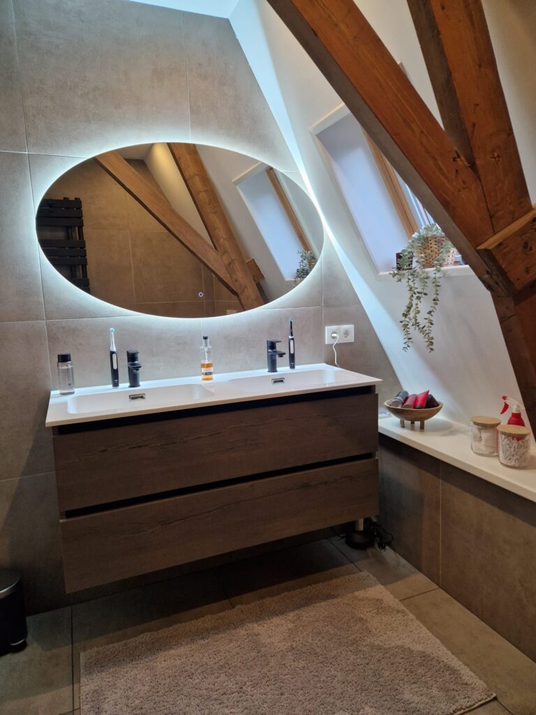 megagoods - Badkamerspiegel Rondo 120×70 impressie 2511 (2)