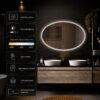 Badkamerspiegel Rondo 120×70 specs