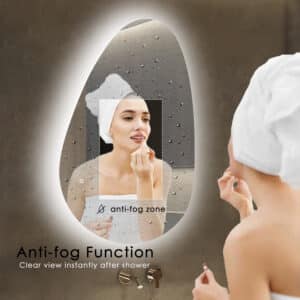 Badkamerspiegel Venus 90x60, Anti-fog