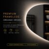 Badkamerspiegel Venus 90x60 frameless
