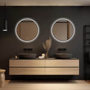 Badkamerspiegel Ilona, 2 spiegels naast elkaar