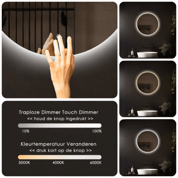 _Badkamerspiegel_Lena_dimbaar_kleurentemperatuur_instelbaar_3000k_4000k_6000_dimbaar_kleurentemperatuur_instelbaar_3000k_4000k_6000k