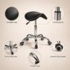 Zadelkruk ErgoBalance – Ergonomische zadelkruk, Verstelbaar en Wendbaar en tot 130kg detail (4)