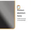 Passpiegel Elegancia goud, aluminium frame