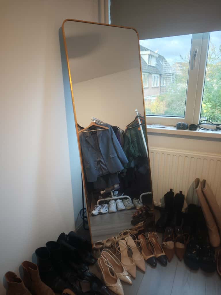 Passpiegel Elegancia goud sfeer impressie