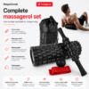 yoga foamroller set product afbeelding set