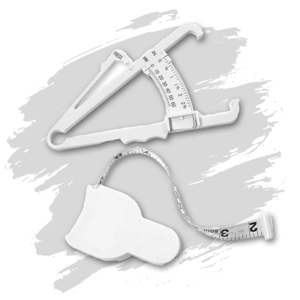 Huidplooimeter Kit van Venec – Vetpercentage Meter met Meetlint & Vetpercentagetabel