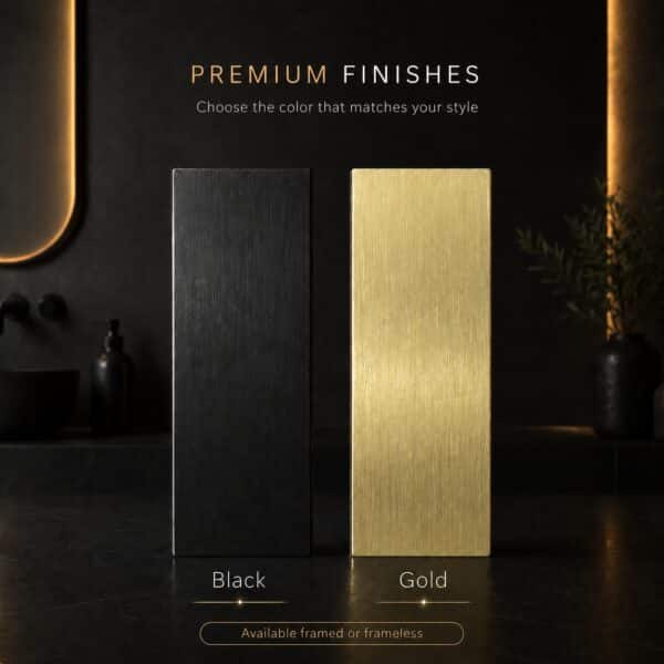 Premium kleuren Engels zwart goud