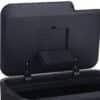 Prullenbak Venice Slim 36L Zwart – 1×33L + 1 x 3L met Geurfilter functies - smalle prullenbak 36 liter - detail (3)