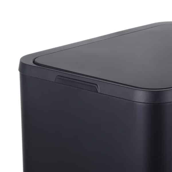 Prullenbak Venice Slim 36L Zwart – 1×33L + 1 x 3L met Geurfilter functies - smalle prullenbak 36 liter - detail (7)