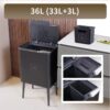 Prullenbak Venice Slim inhoud