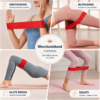 yoga foamroller set weerstandband