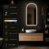 Badkamerspiegel Casablanca 45x100 all functions