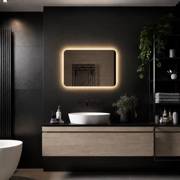 Badkamerspiegel Malaga 80x60 product foto