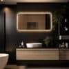 Badkamerspiegel Marbella 120x60, met gouden lijst kleuren (3)