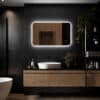 Badkamerspiegel Marbella 80×60 , met gouden lijst details (5)