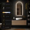 Badkamerspiegel Medina 100×45, met gouden lijst, details (7)_converted