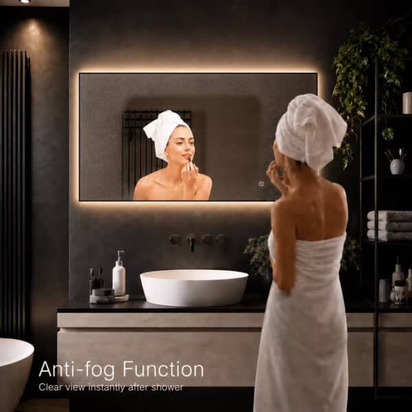 Badkamerspiegel Sorento 100x60 anti fog