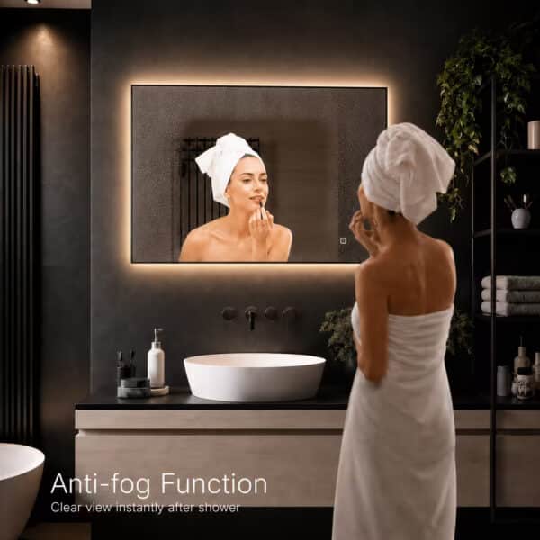 Badkamerspiegel Sorento 80x60 anti fog